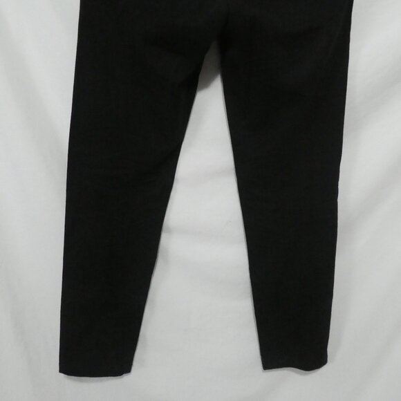 ZARA | size 30 | Black Cotton Denim | Button and Zipper Closure - Picture 14 of 16